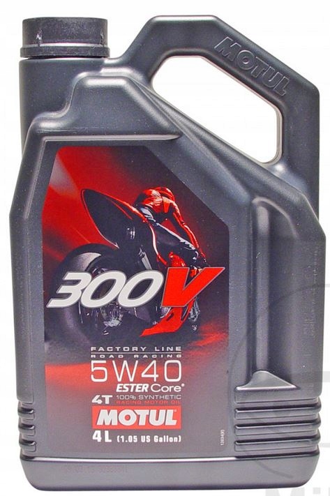 Motorový Olej Motul 300V Road Racing 4T 5V40 4L Syntetický Originál 4T
