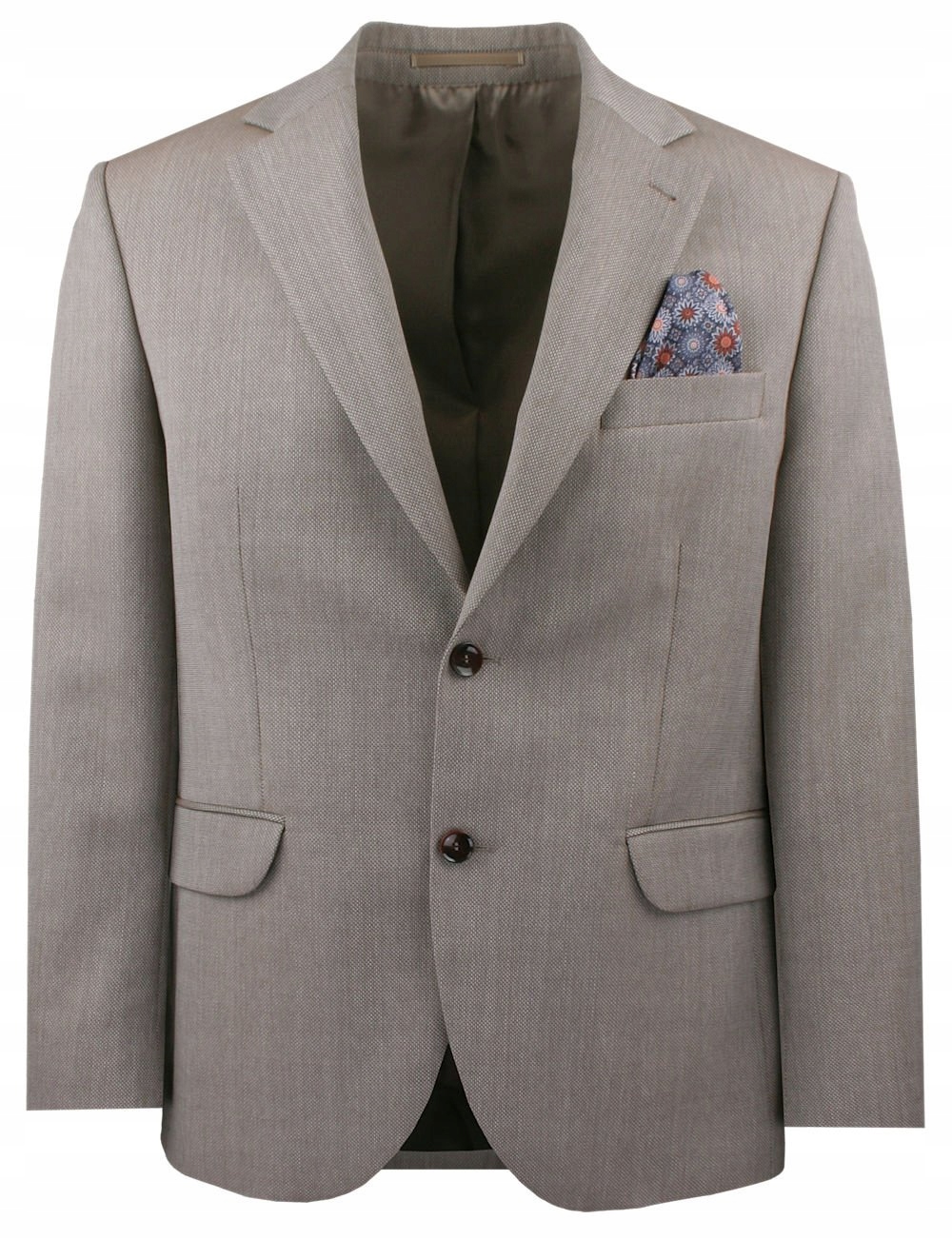 Vlněná, vypasovaná Sako Men'sfield béžová 112/176