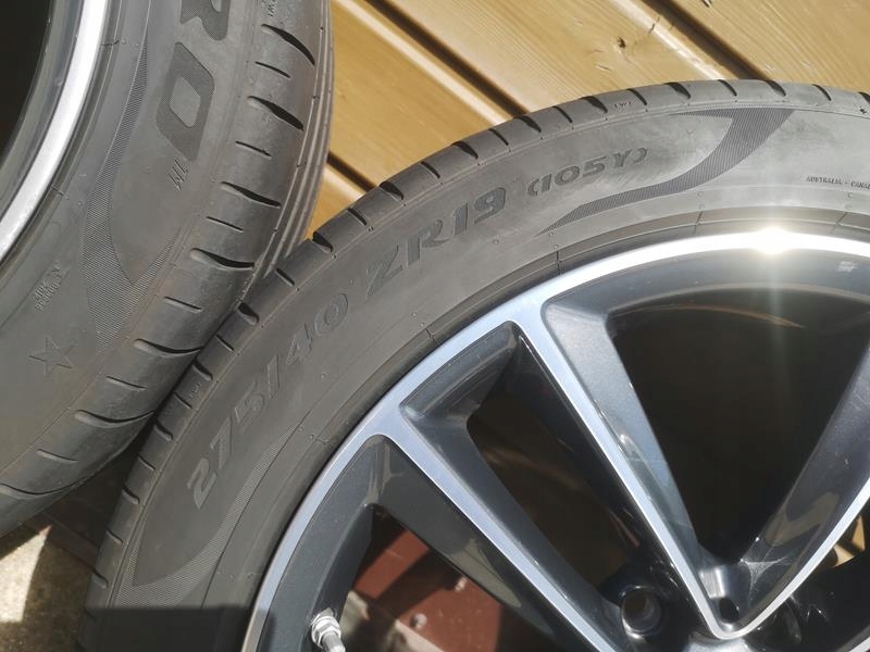 KOŁA OPONY FELGI ALUMINIOWE KOMPLET 19'' BMW G11 G12 G32 Rozstaw śrub 5x112