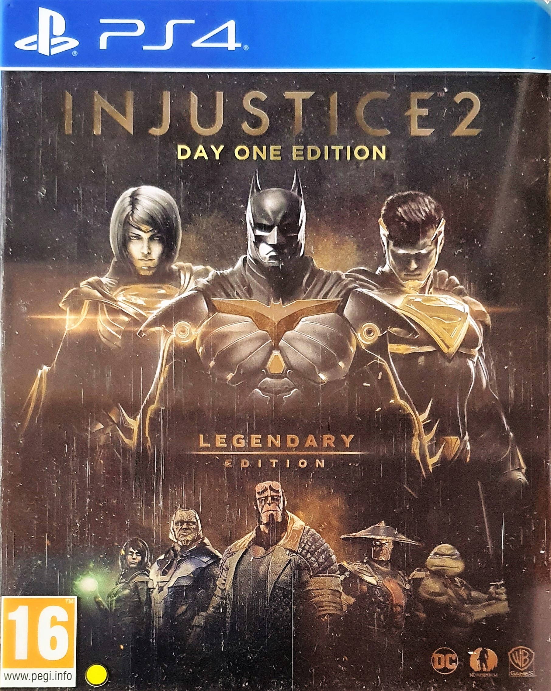 Injustice Legendary Edition PlayStation (PS4) pudełkowa Stan