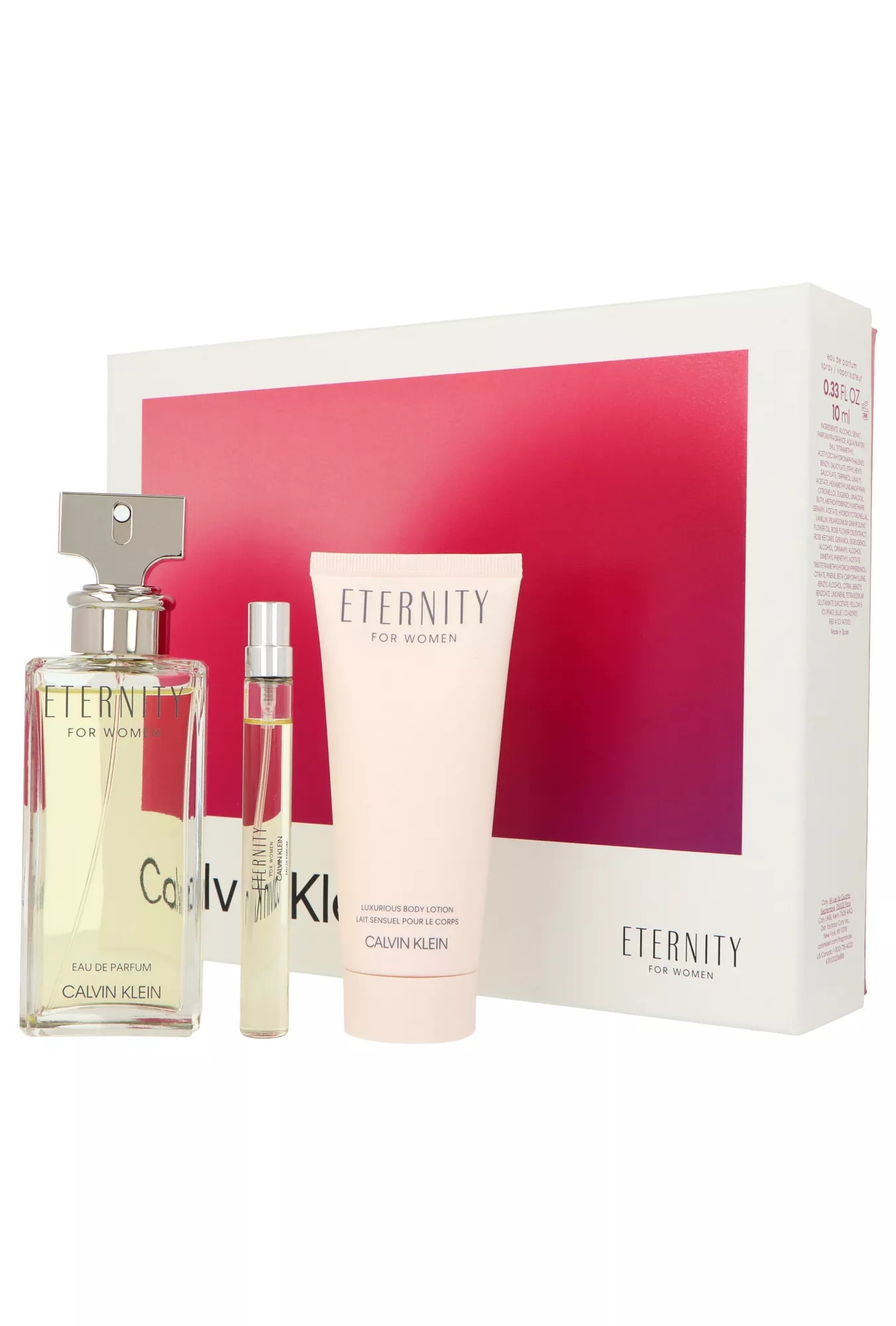 Calvin Klein Eternity For Women sada parfémovaná voda sprej 100 ml