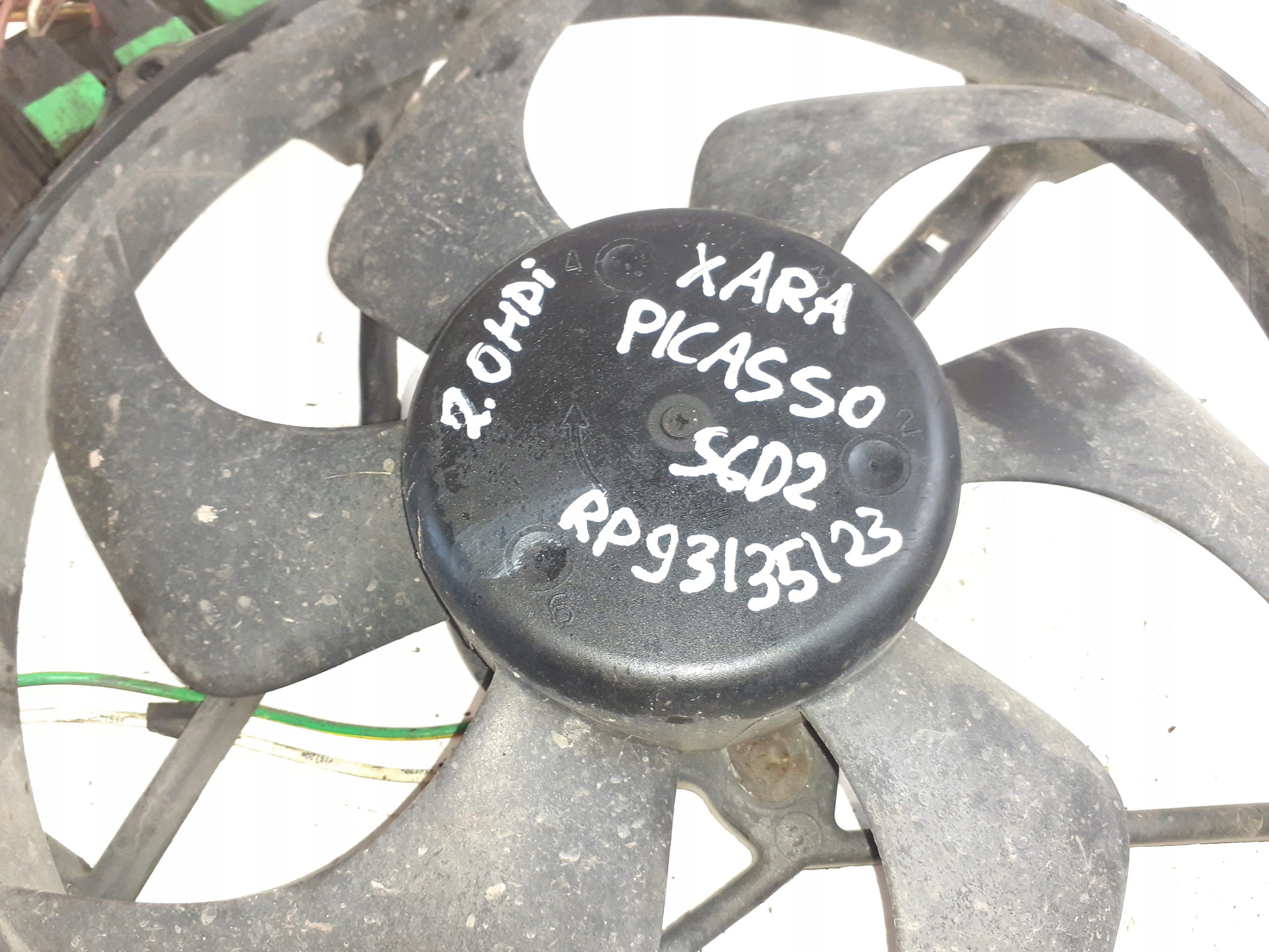 ventilátor chladiče CITROEN XSARA PICASSO 2.0 HDI