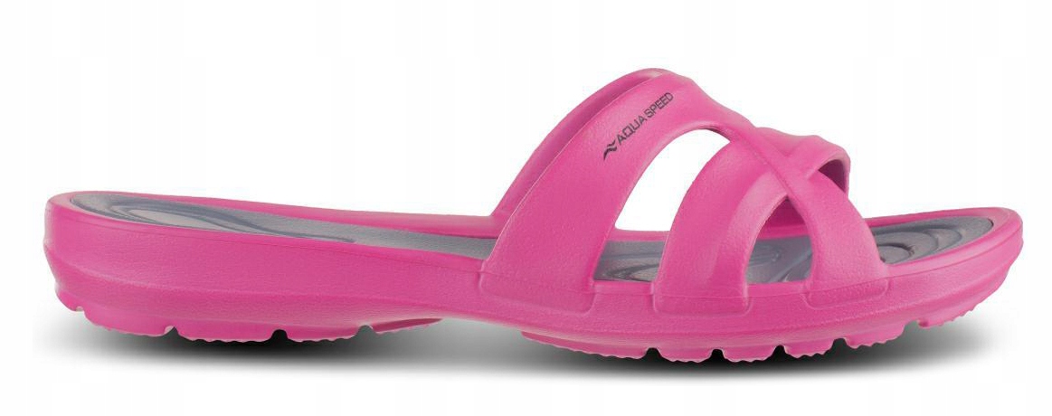 AQUA SPEED PANAMA DAMSKIE KLAPKI BASENOWE PLAŻOWE SPORTOWE 40 Kod producenta 6608