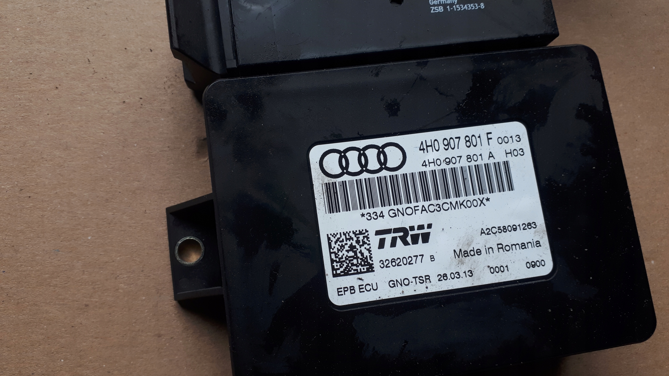 A6 C7 4G modul Bedienteil Bremse 4H0907801F A7 4G