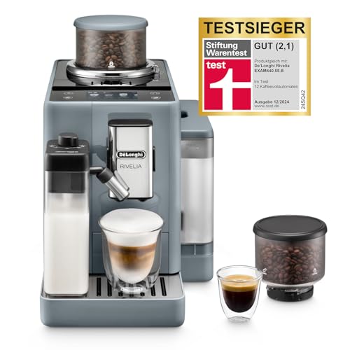 DE'LONGHI Rivelia Ekspres Ciśnieniowy LatteCrema 16 Napojów Kawa Mleko