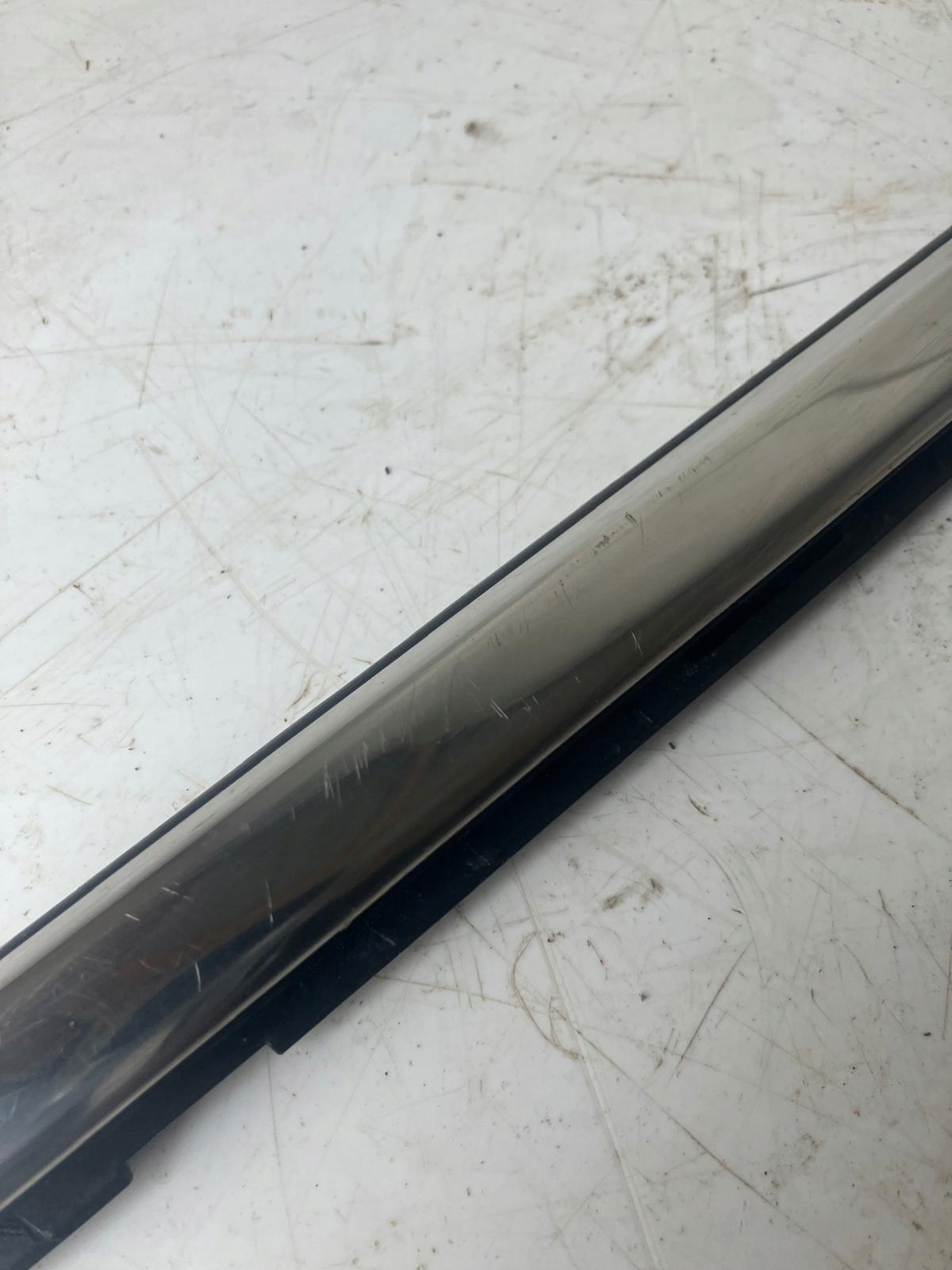 moulding dust door PEUGEOT 308 T9 left front CHROM