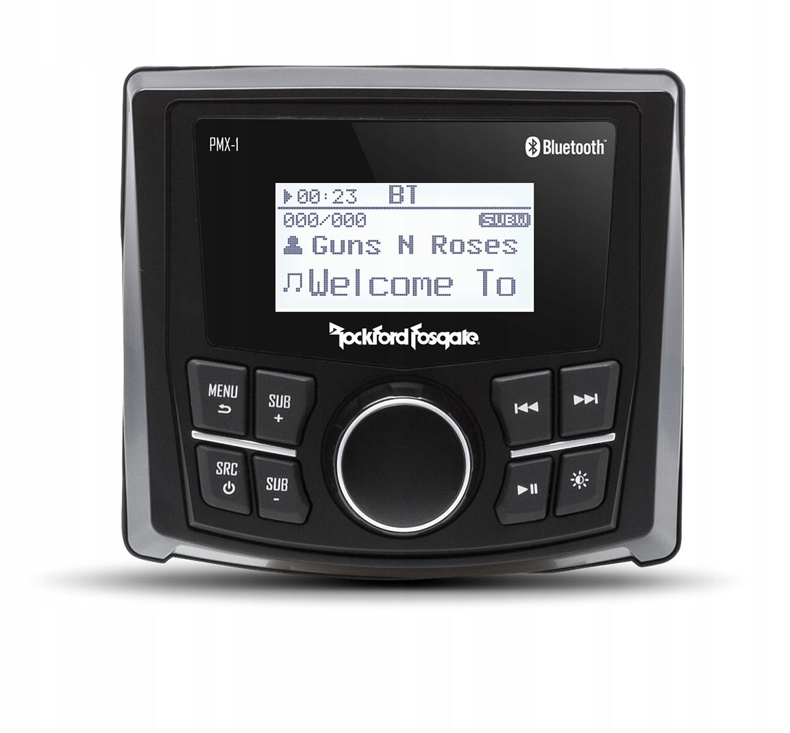 Rockford Fosgate PMX-1 Radio Marine MP3 Usb Bluetooth pre lodnú jachtu IPX6