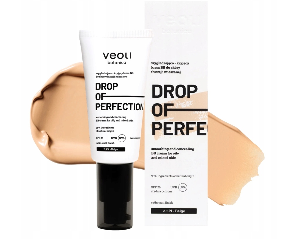 Veoli Botanica Drop of Perfection krem Bb 2.5 N Beige 30ml