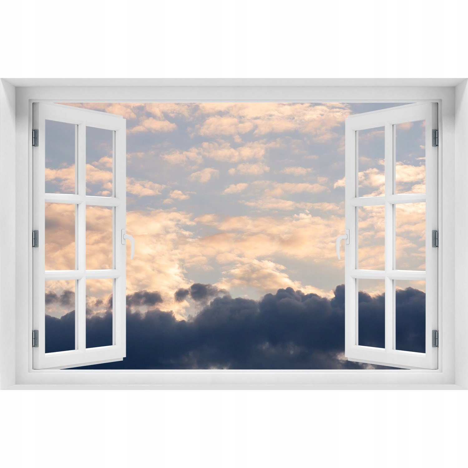 

Okno Naklejka ścienna Chmury na niebie 150x100