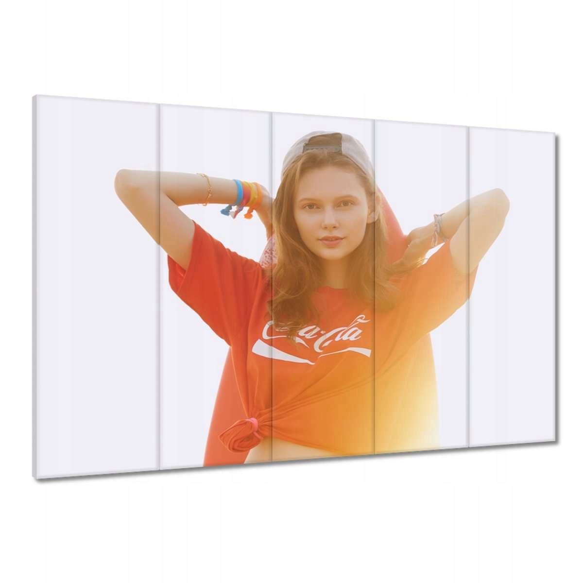 Obrazy 100x70 Pěkné ženy Kočky Babičky