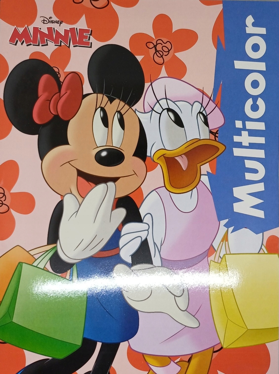 Blok do kolorowania Kolorowanka Disney A4 Książka-myszka Minnie
