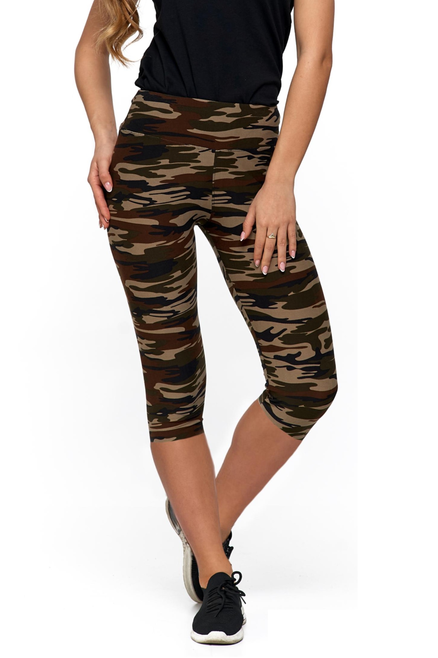 

Legginsy Damskie Getry Kryjące dł. 3/4 Moraj S/m