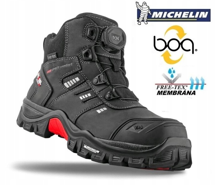 WODOODPORNE WYGODNE BUTY ROBOCZE MĘSKIE VM FOOTWEAR BUFFALO S3 WIĄZANIE BOA Marka inna