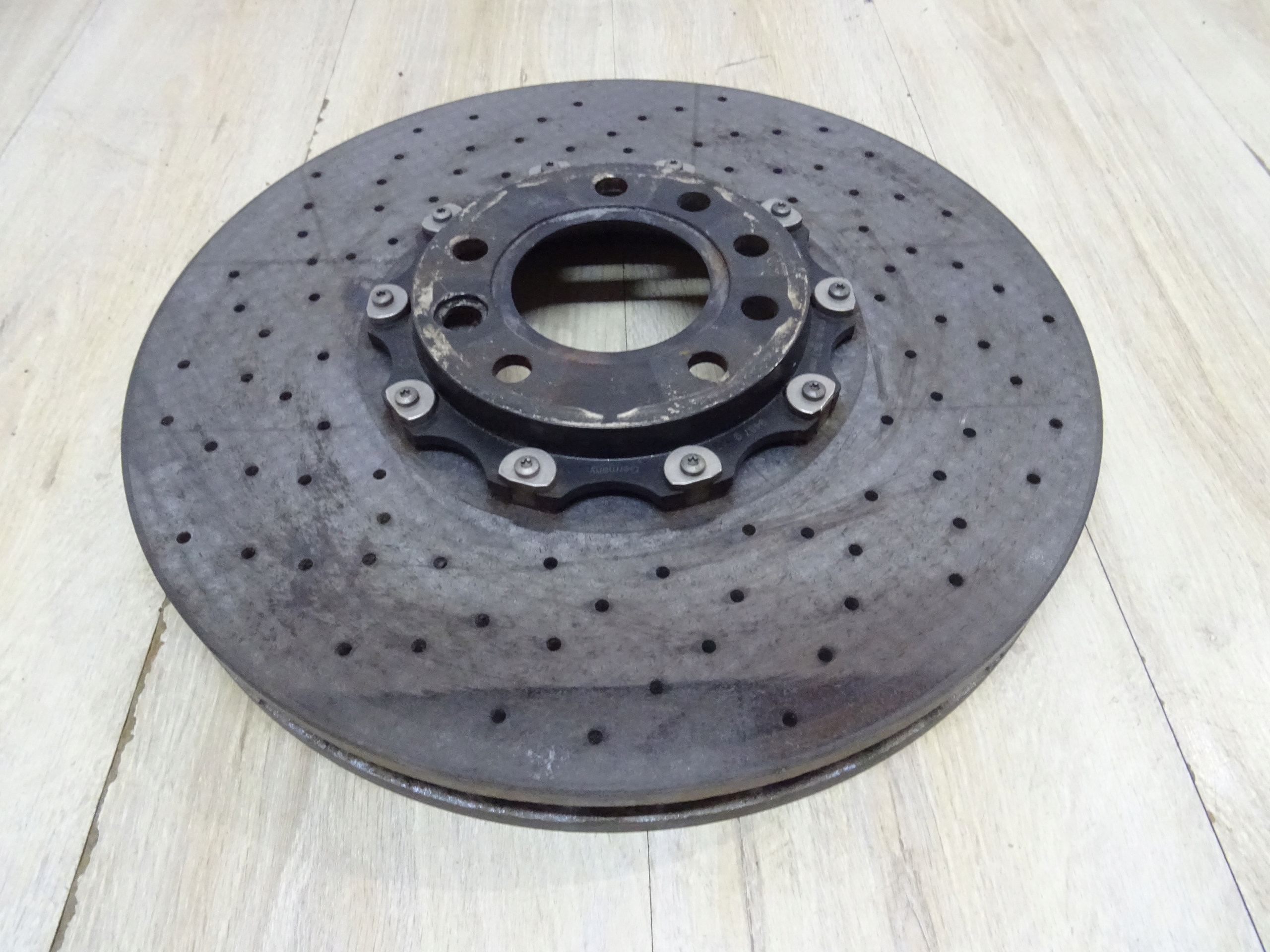 TARCZA HAMULCOWA CERAMICZNA LEWY PRZÓD Q7 4L0 4L0615302E MIN.TH 39,7 MM