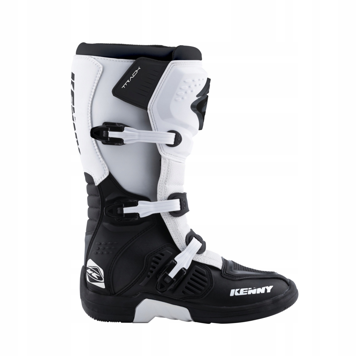 Kenny Racing Topánky Cross/enduro Model Track Black/white Farba Čierna/biela R