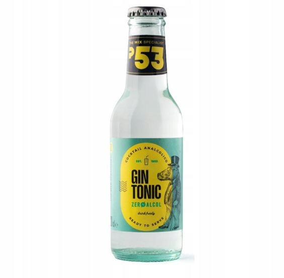 Levně Nealkoholický nápoj Gin & Tonic 4,8 (24 ks x 200 ml) Polara