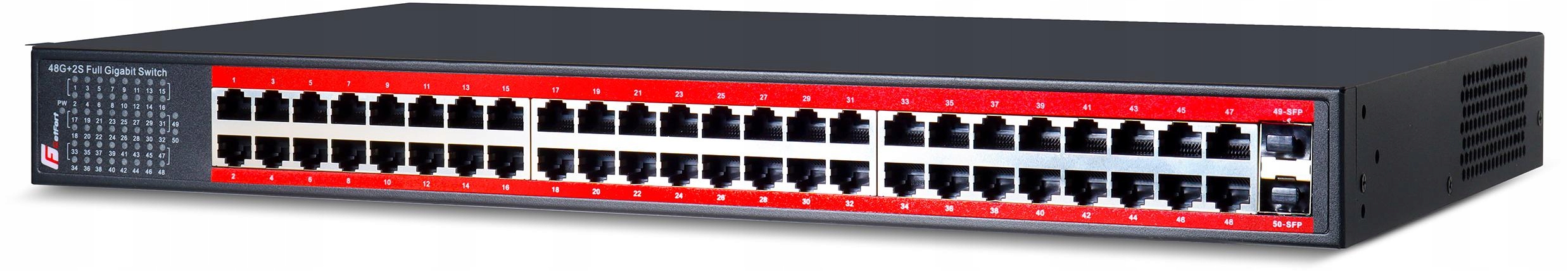 Switch Getfort 48GE+2SFP Gigabit Ep