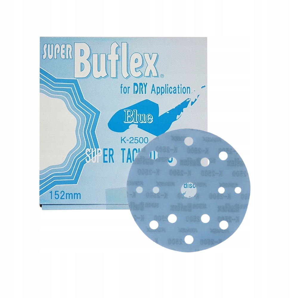 Brúsny kotúč Kovax Buflex Brúsny Disk P1500 pre brúsku 152 mm, 10 kusov