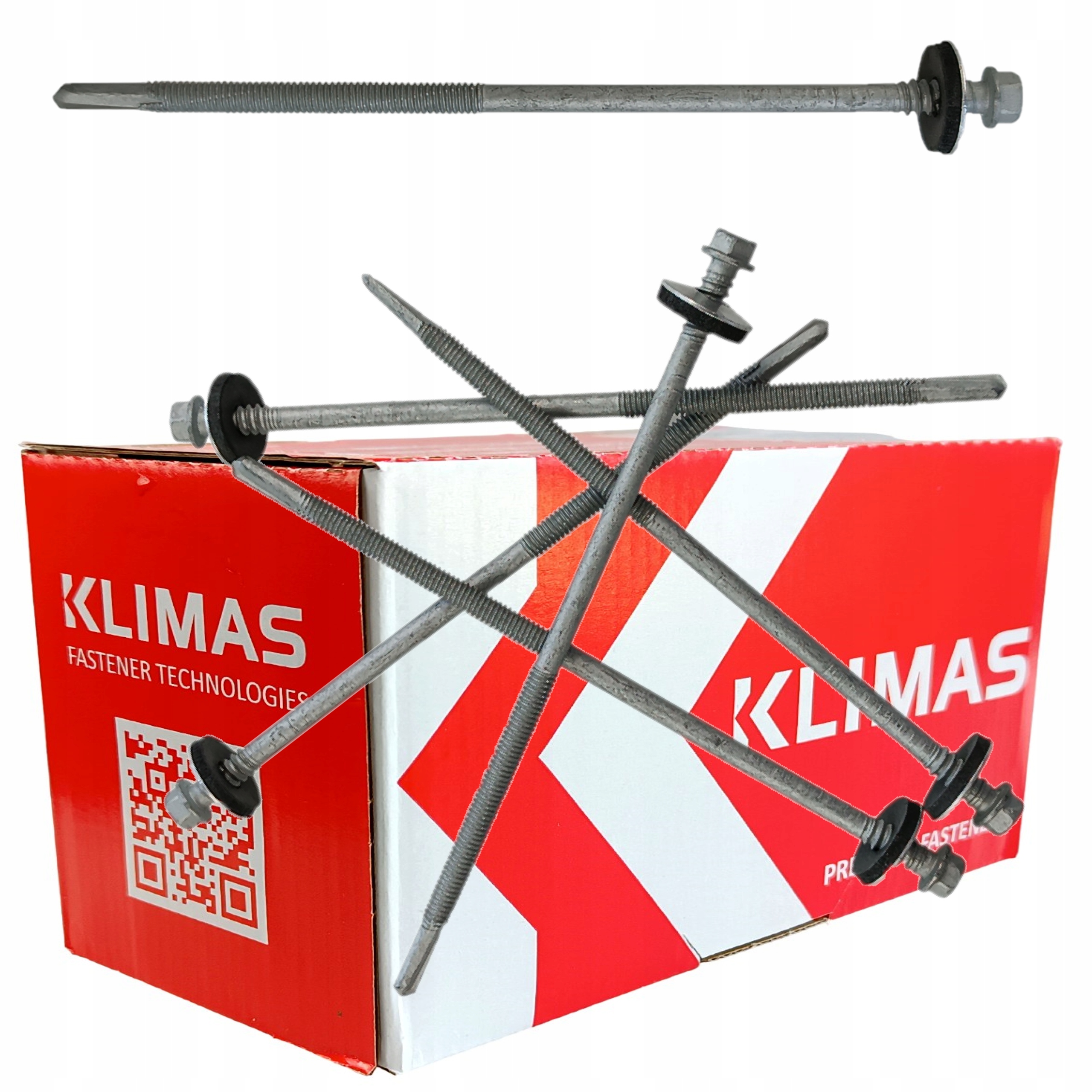 Skrutky do sendvičových panelov s podložkou Epdm WSW-12 veľkosť 5,5x195 100ks