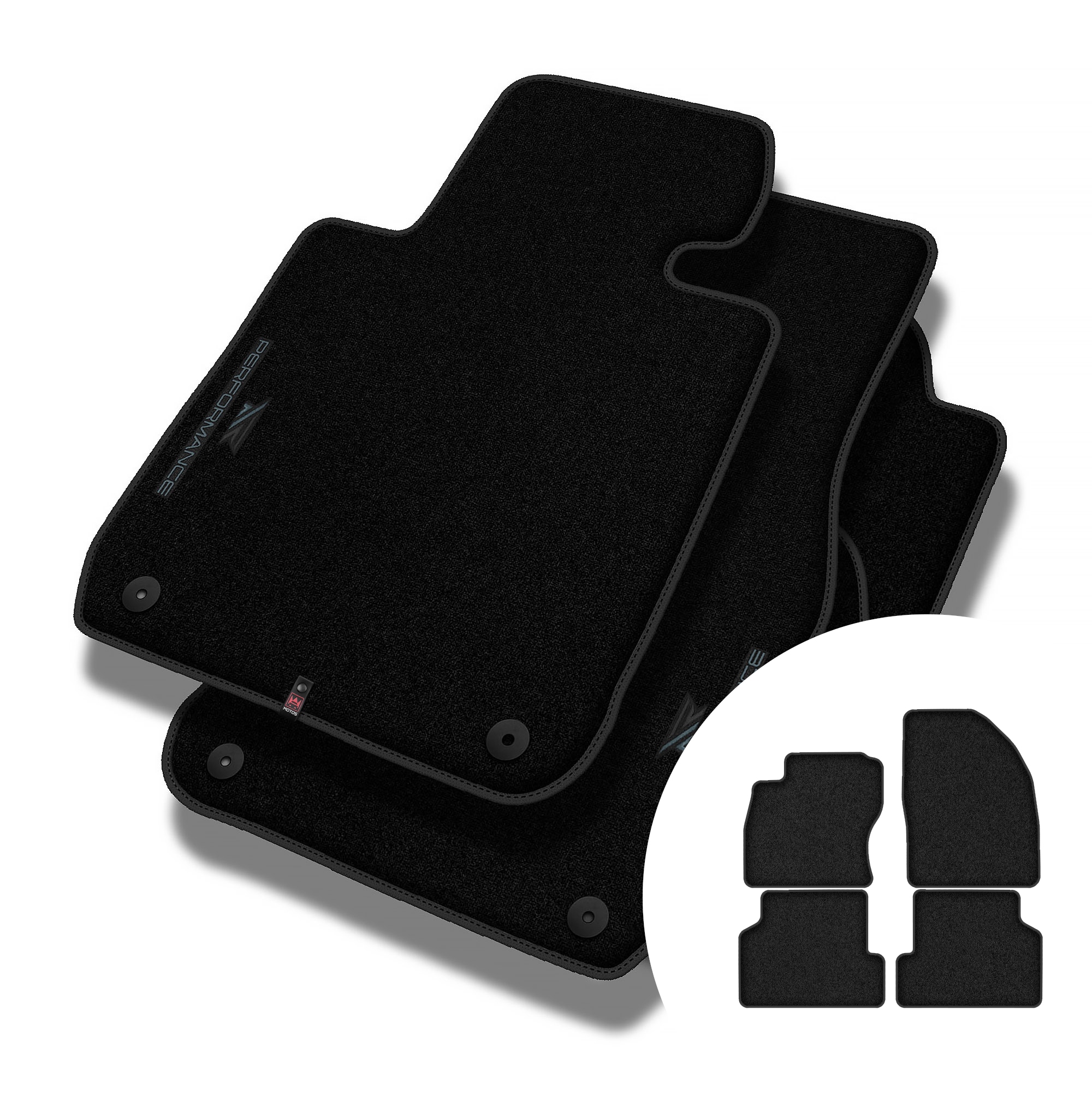 Velúrové koberčeky Performance Premium pre Ford Focus II 2004-2011