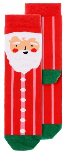 Ponožky Santa Claus vianočné veľkosť 27-30