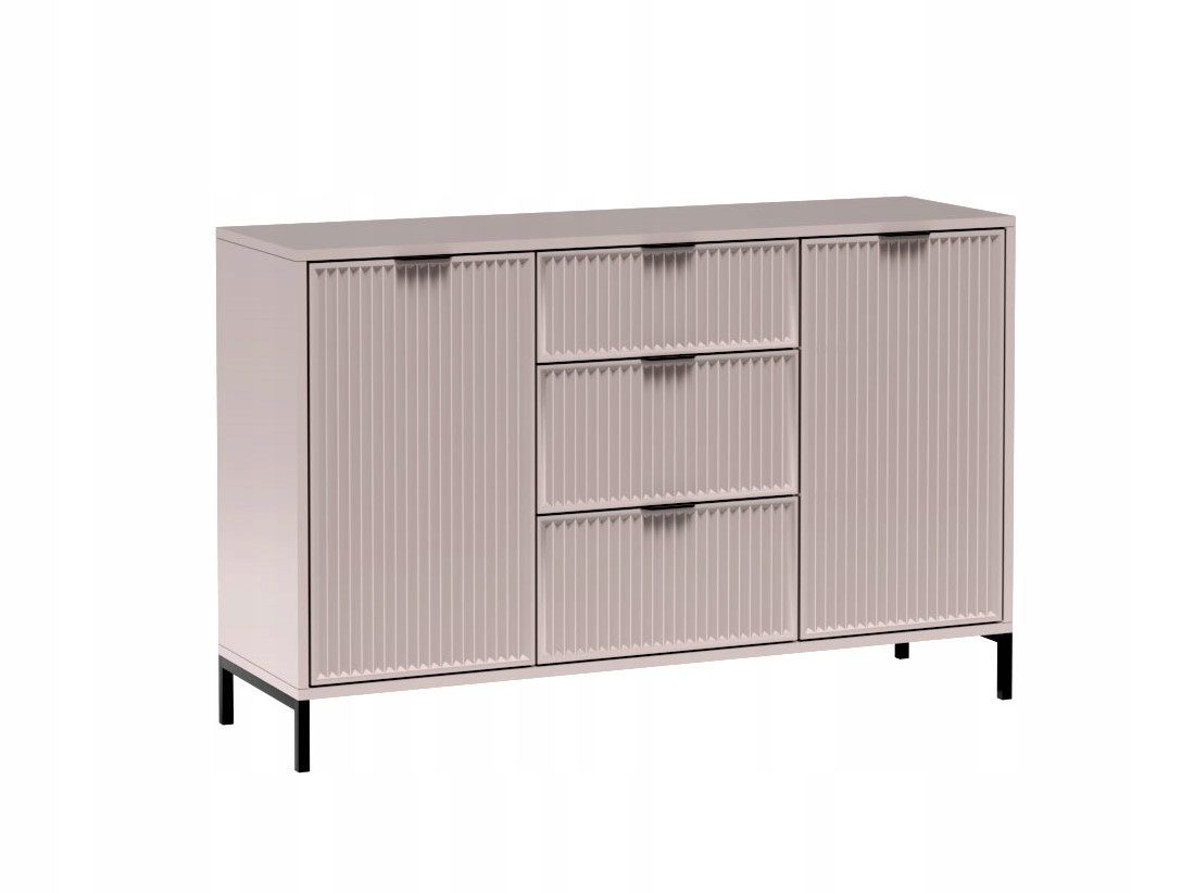 Stylová moderní komoda Malaga LS-2 do obývacího pokoje a ložnice s nožičkami