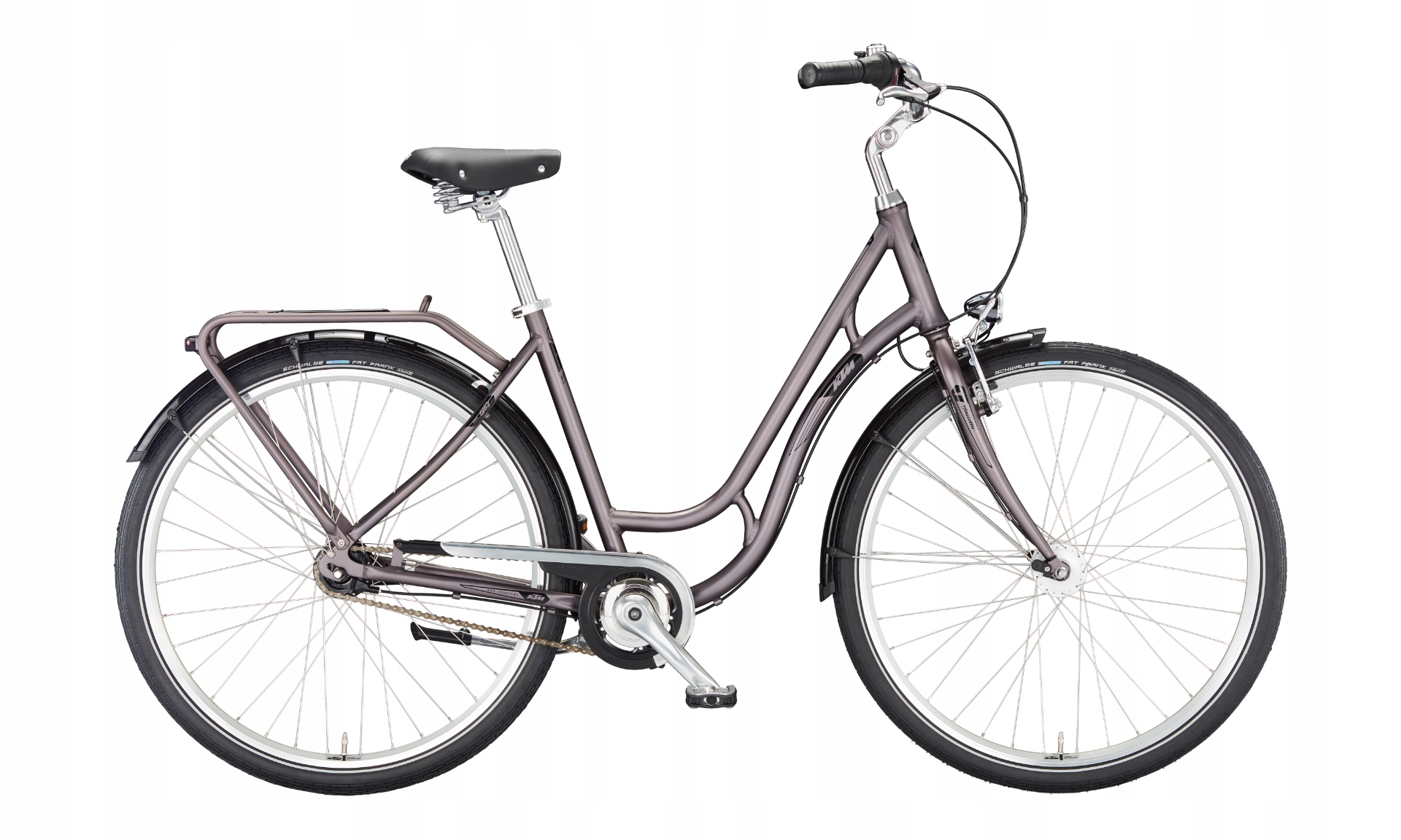 Rower Miejski Ktm Tourella 46 czarny bez, mat 1x7 Shimano Nexus Cb