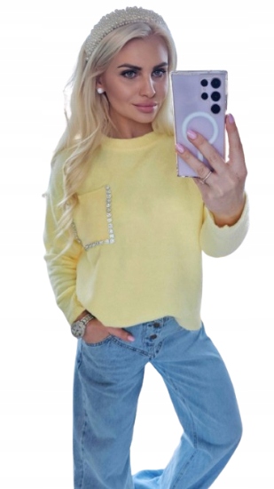 Svetr Emily Žlutá U