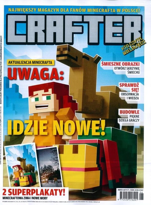 CRAFTER nr 6/2022 - magazyn dla fanów MINECRAFT