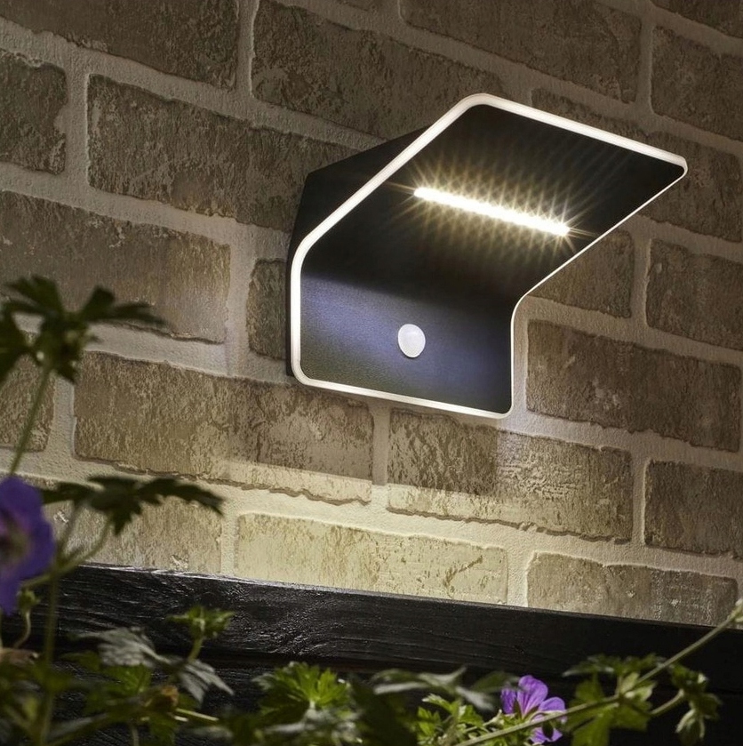 Lampa Solarna Kinkiet LED Czujnik Ruchu Zmierzchu SUPER MOCNY Naświetlacz Marka SuperLED