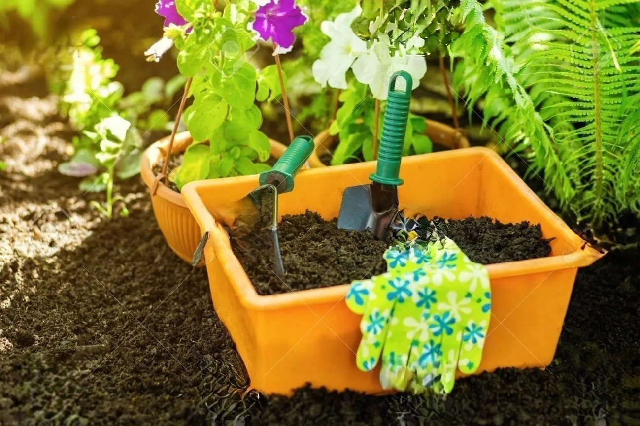 10x RĘKAWICZKI OGRODOWE RĘKAWICE DAMSKIE W KWIATKI Liczba par w opakowaniu 10