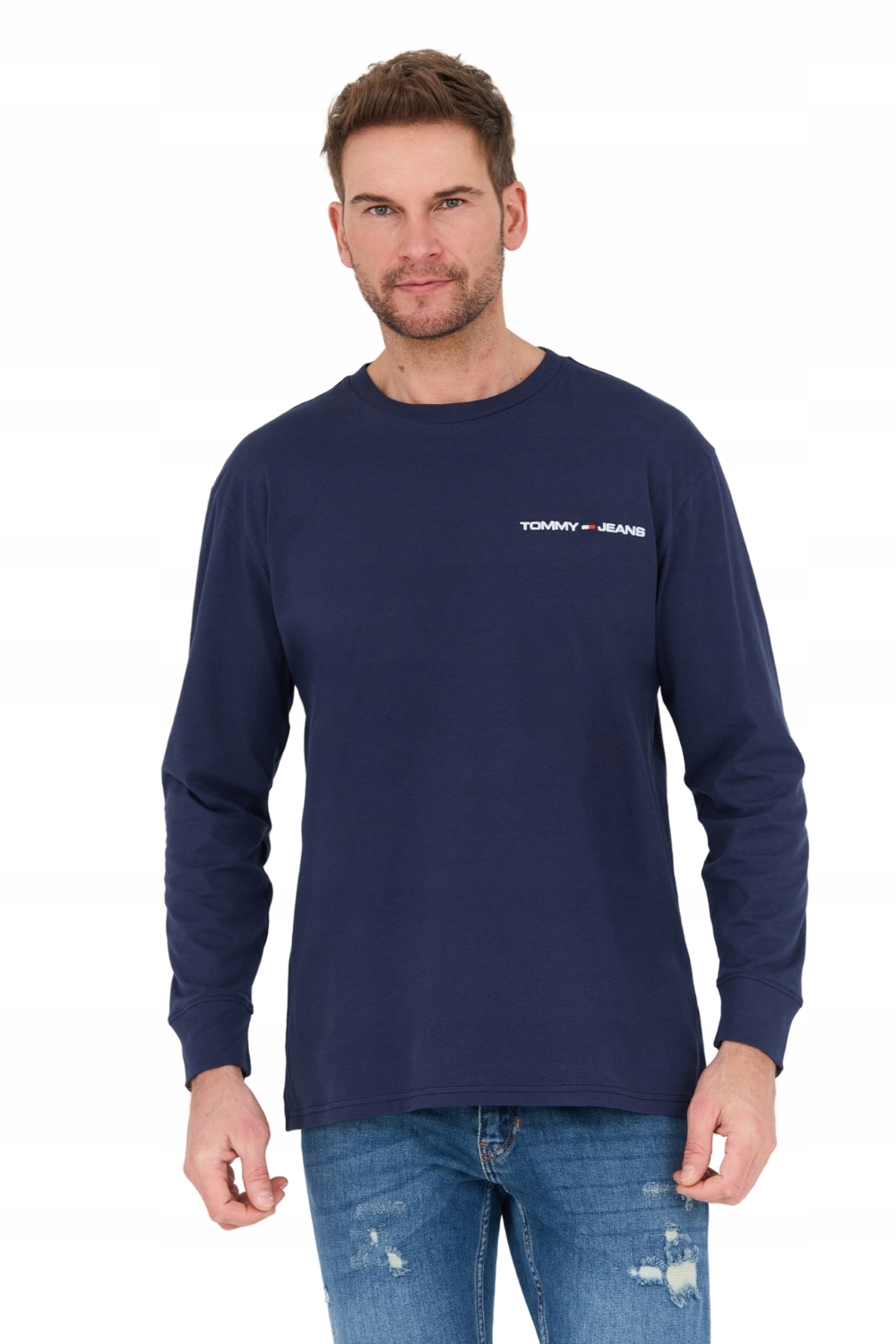 Tommy Jeans Tmavě modrý dlouhý rukáv XL