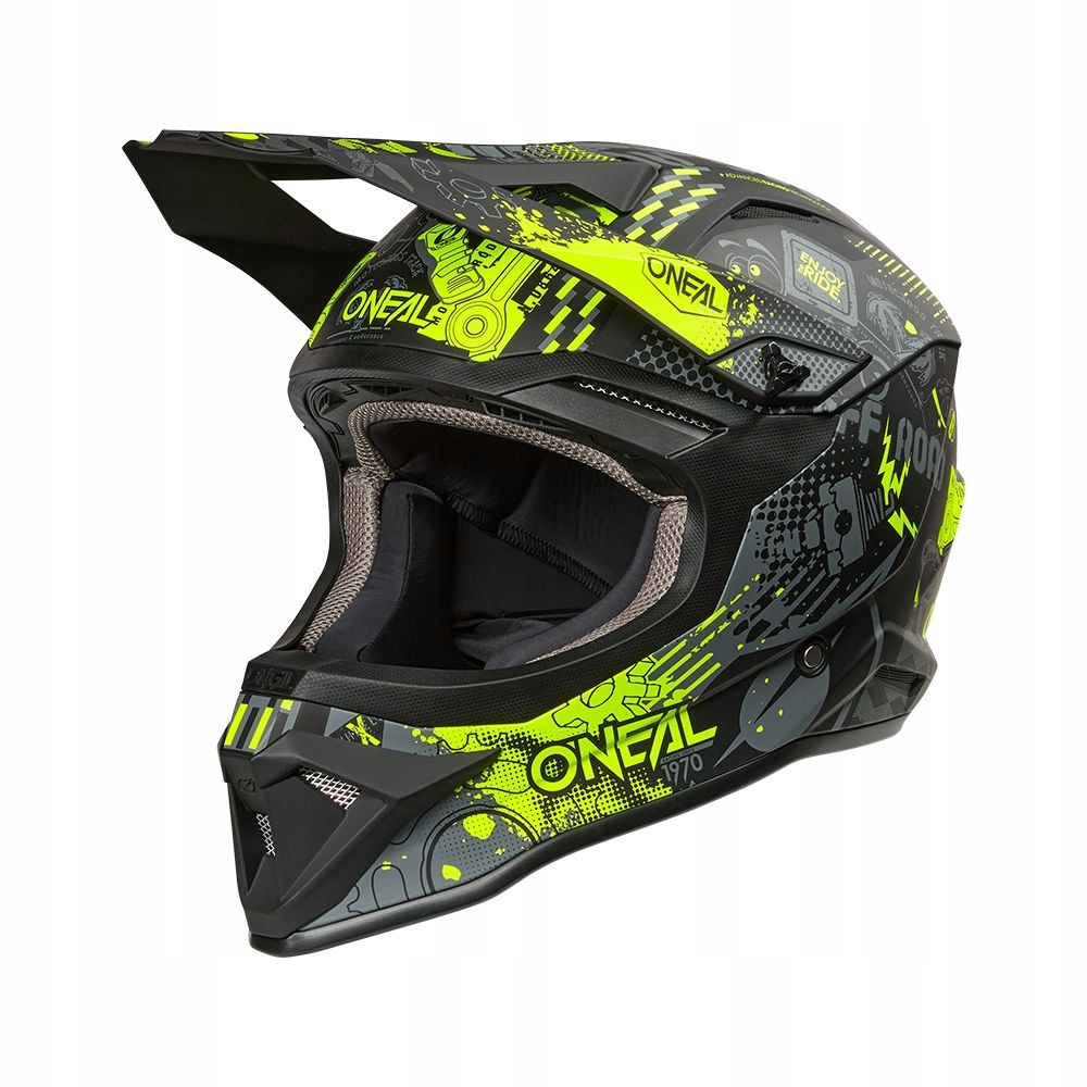 Lekki szczękowy kask Dziecięcy Moto Cross Quad O'Neal 1SRS Vibrant 51-52cm