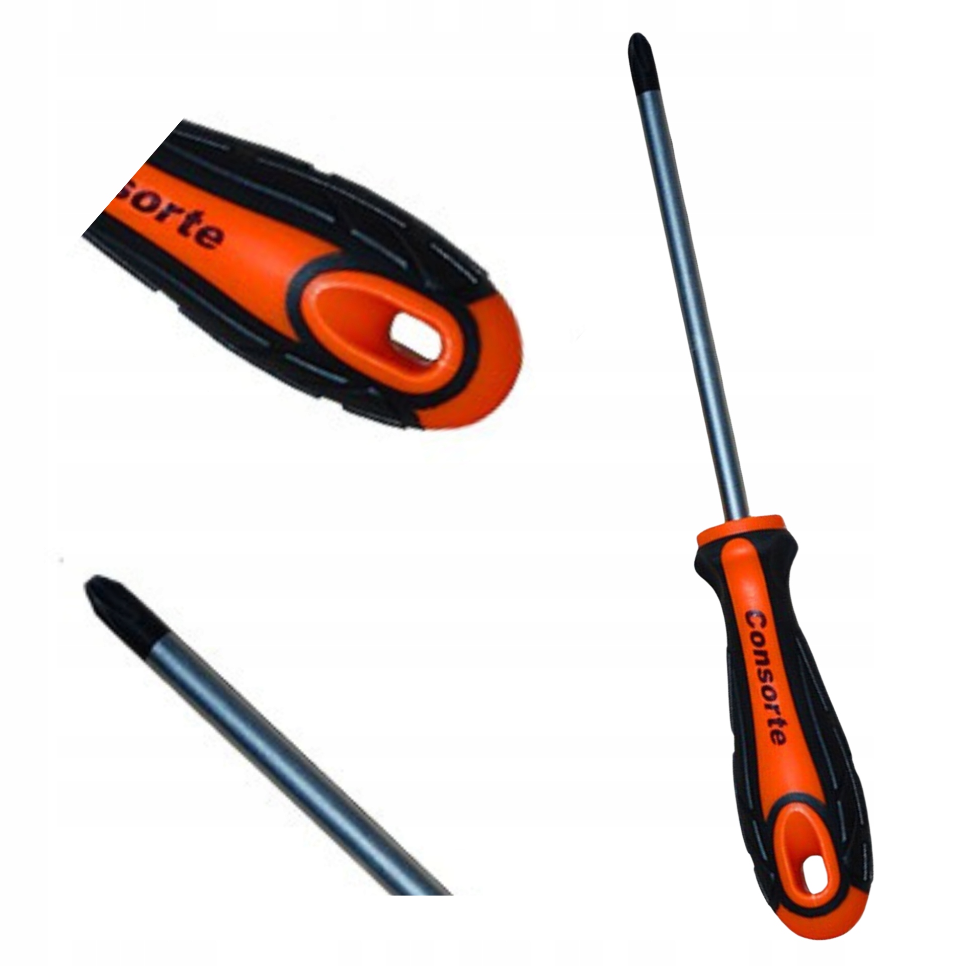 Śrubokręt wkrętak krzyżowy MAGNETYCZNA KOŃCÓWKA STAL CrV PH0X75MM