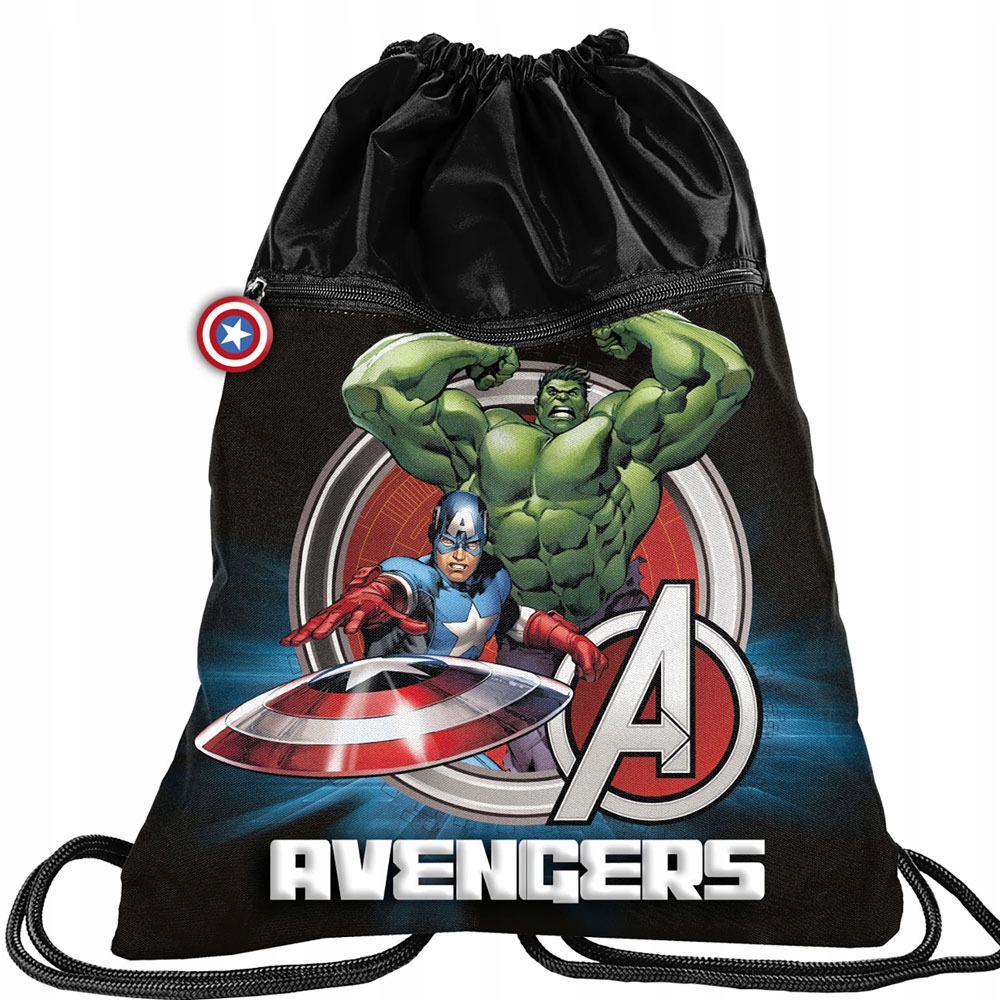 WOREK SZKOLNY PLECAK NA BUTY WF DLA CHŁOPCA MARVEL AVENGERS