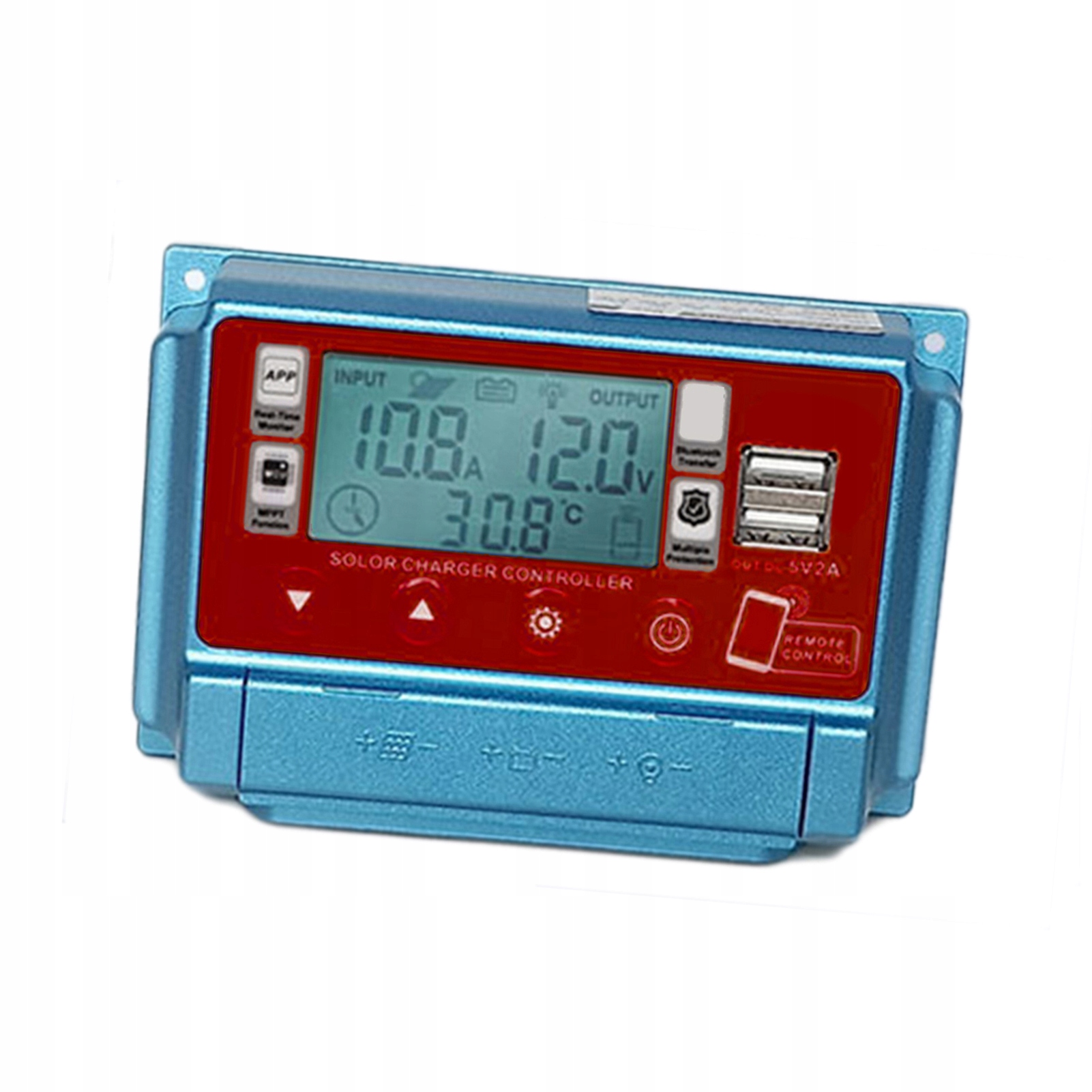 WIFI+BT 40A Solar Ładowarki 12V/24V/36V/48V/60V ŁADANIE KONTROLI MPPT O2