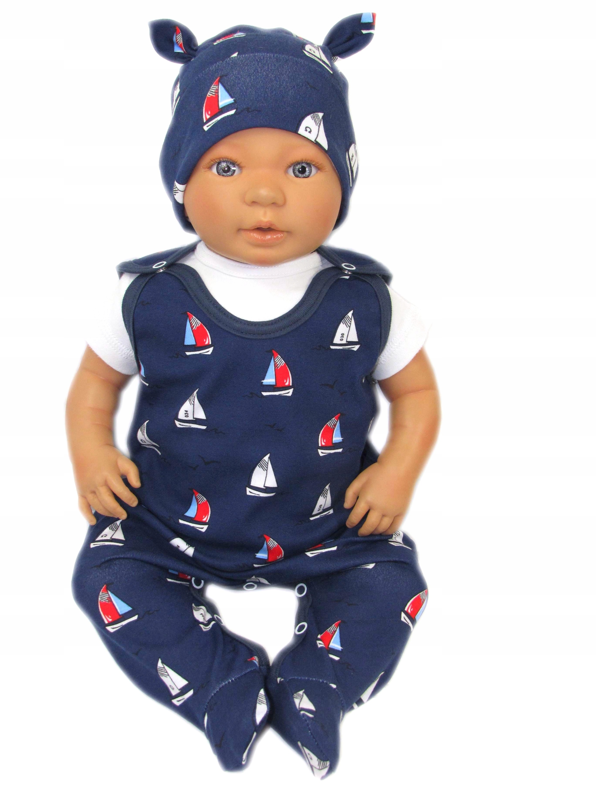 ŚPIOCHY NIEMOWLĘCE ŚPIOSZKI BAWEŁNIANE r.62 /73/ Marka kaia-baby