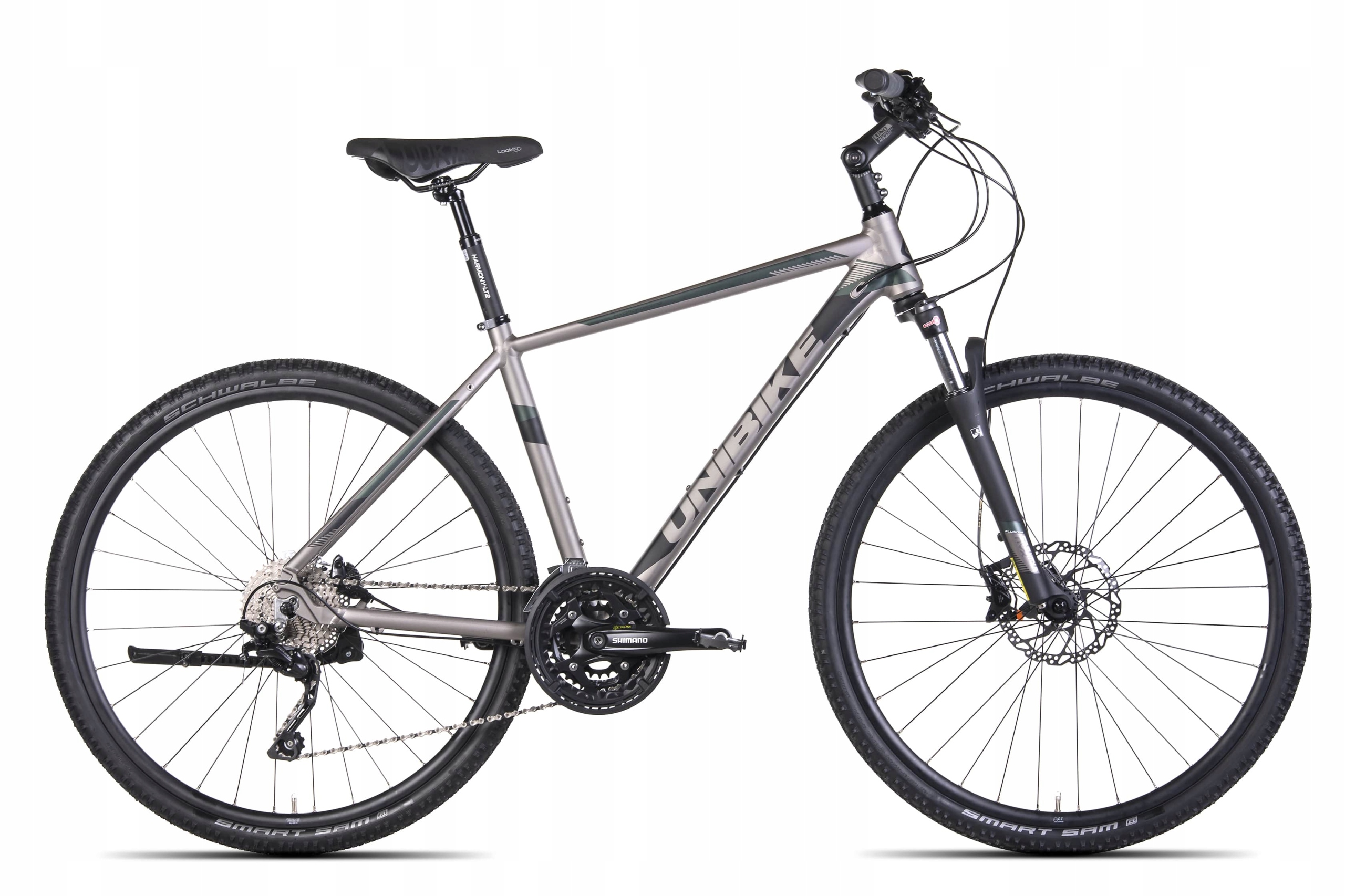 Rower crossowy Unibike Viper rama 19 cali koło 28 " szary
