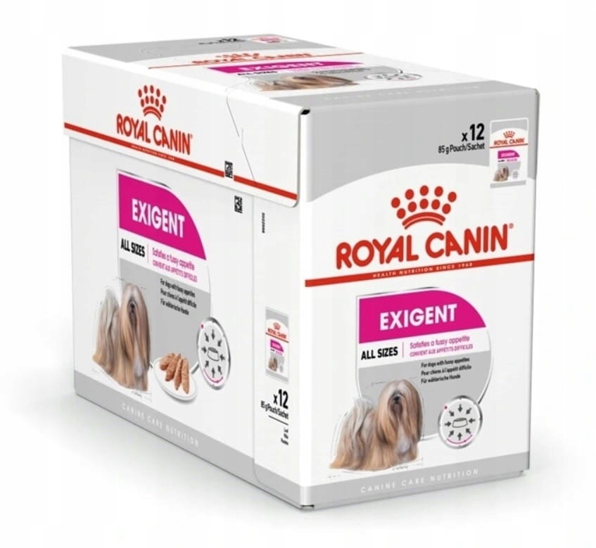 ROYAL CANIN CCN EXIGENT LOAF - vlhké krmivo pre dospelého psa - 12x85g