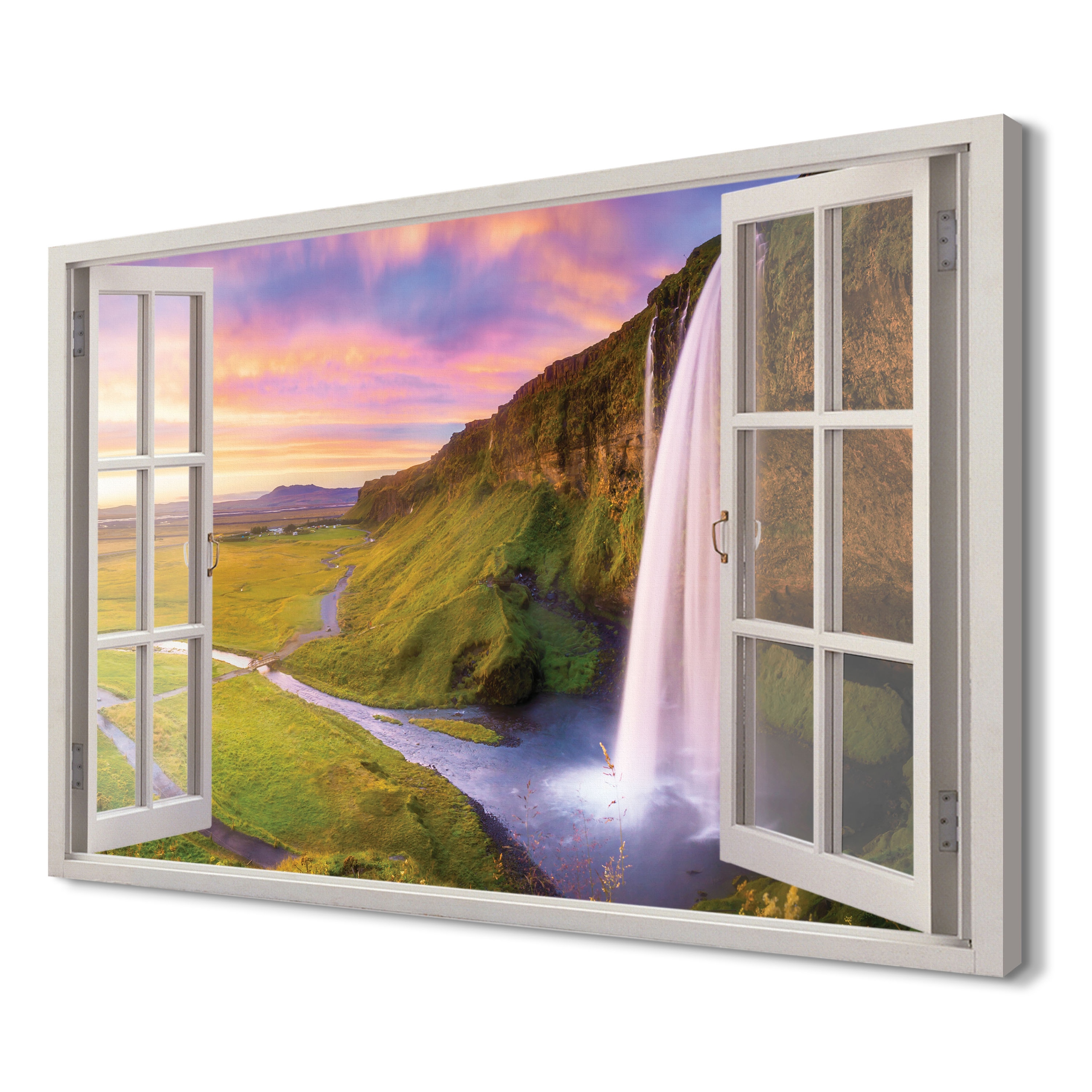 

Wodospad Canvas 3d 120x80 do jadalni do sypialni