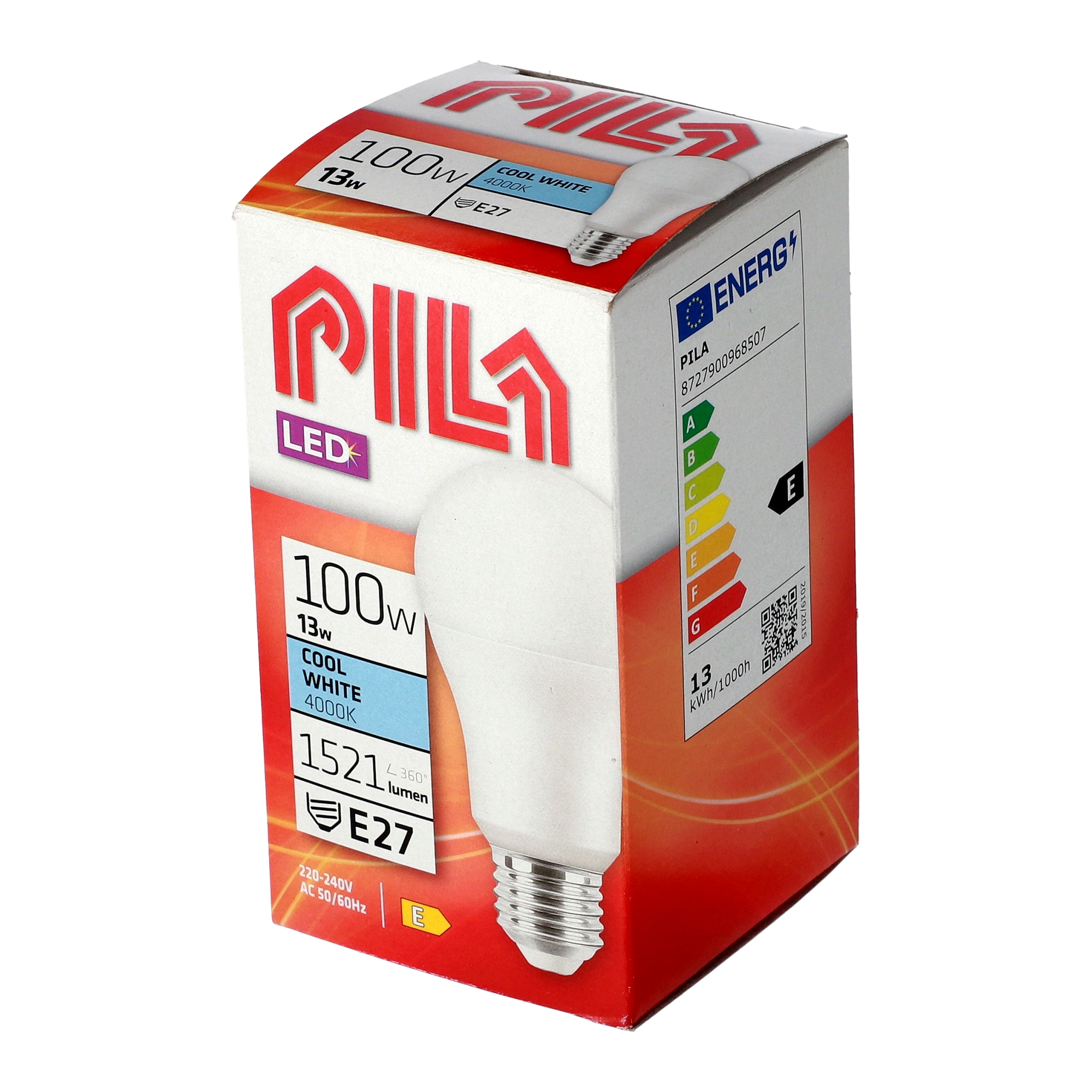 

Żarówka Led A60 E27 13W =100W 4000K Nw 1521lm Pila