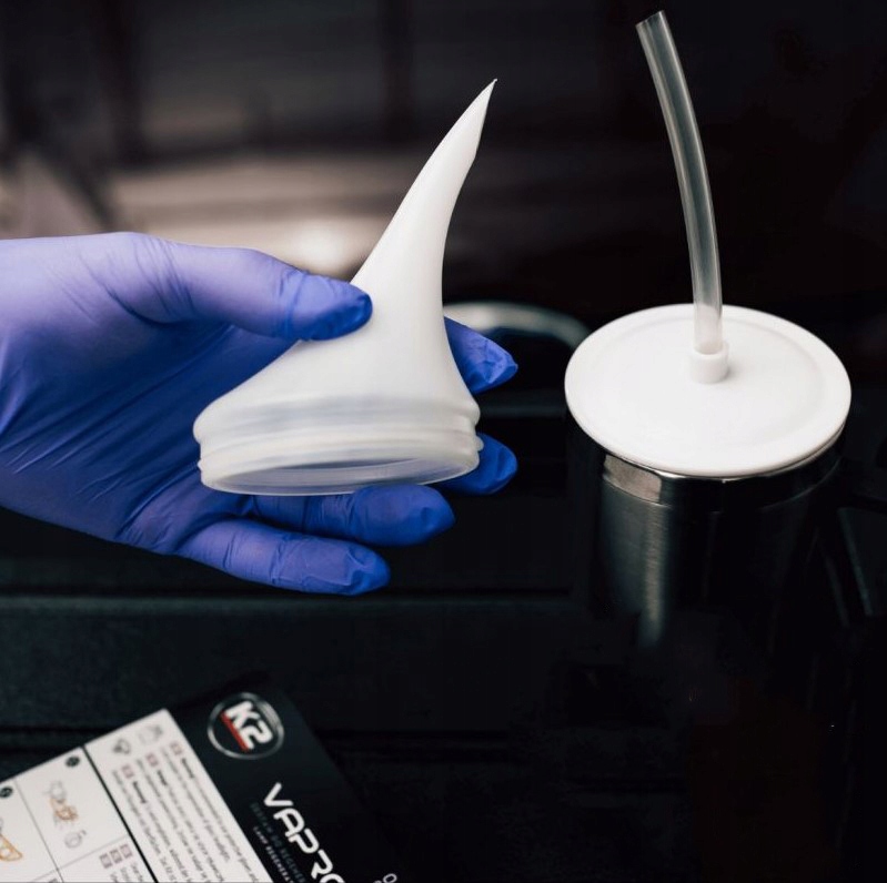 Czajniczek do regeneracji reflektorów lamp K2 Vapron magiczny płyn środek Producent K2