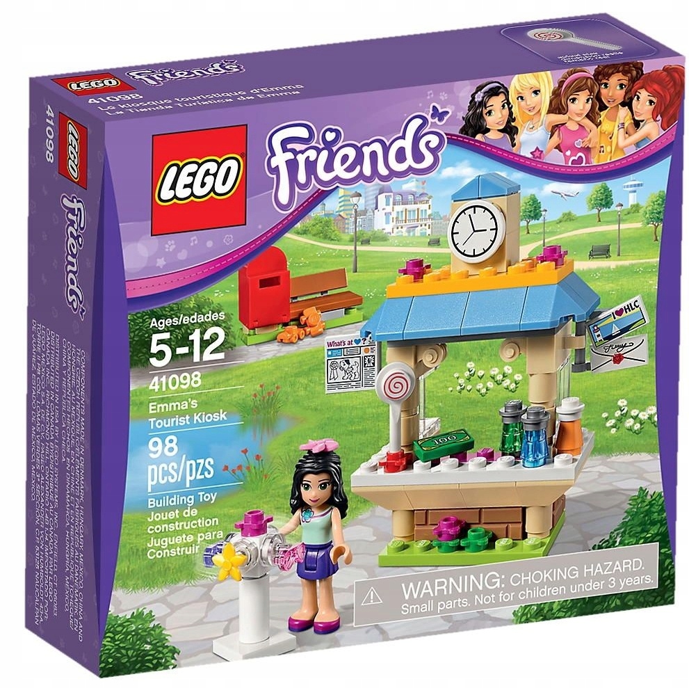 Lego 41098 Friends Turystyczny kiosk Emmy Heartlake stoisko