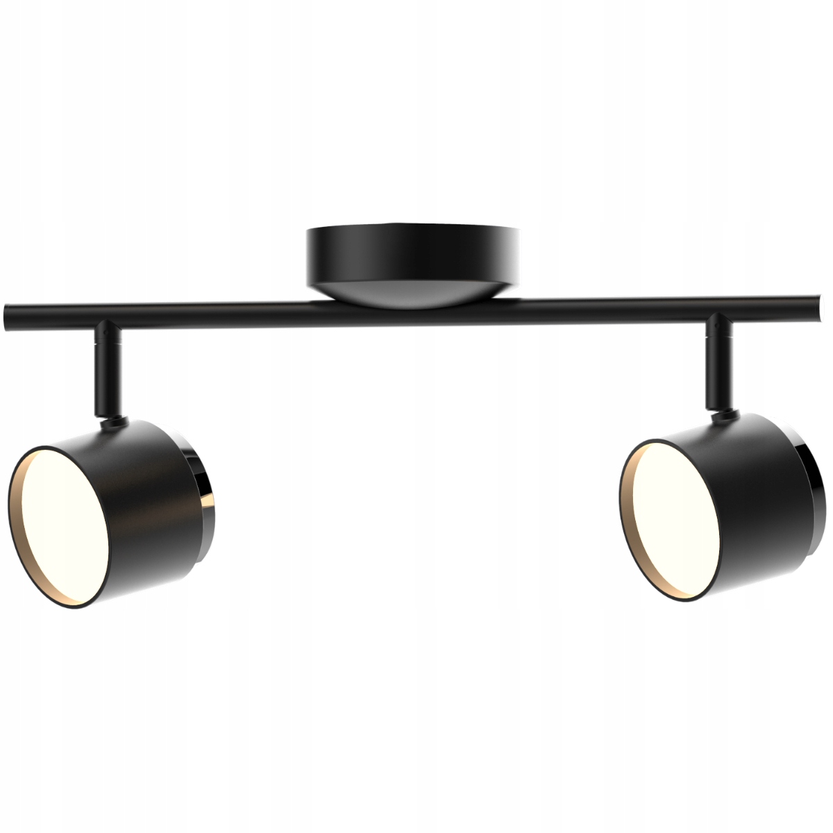 Stropní Led nástěnná lampa 2 reflektory s regulací teplého světla Polux