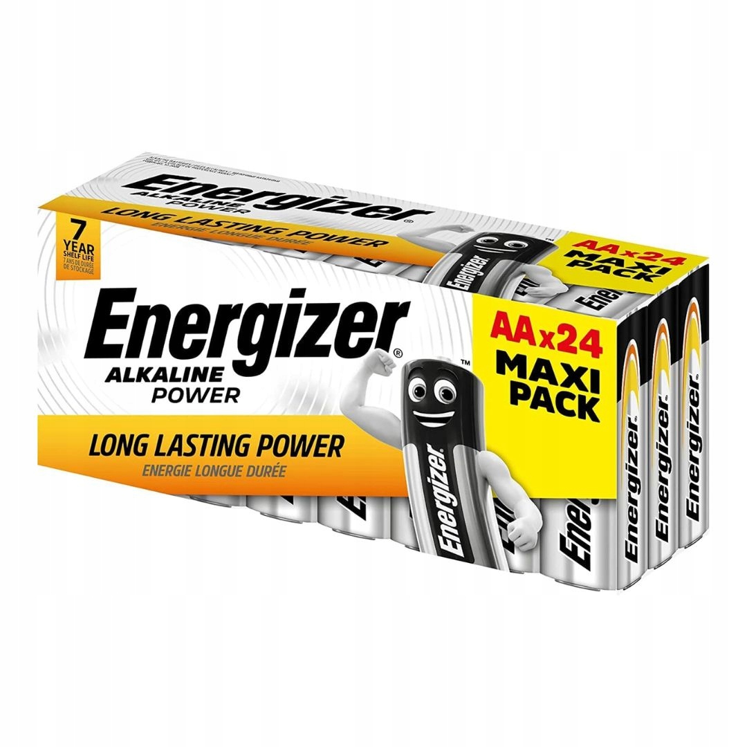 

Bateria Energizer Alkaline Power Aa LR6 1,5V 24SZT