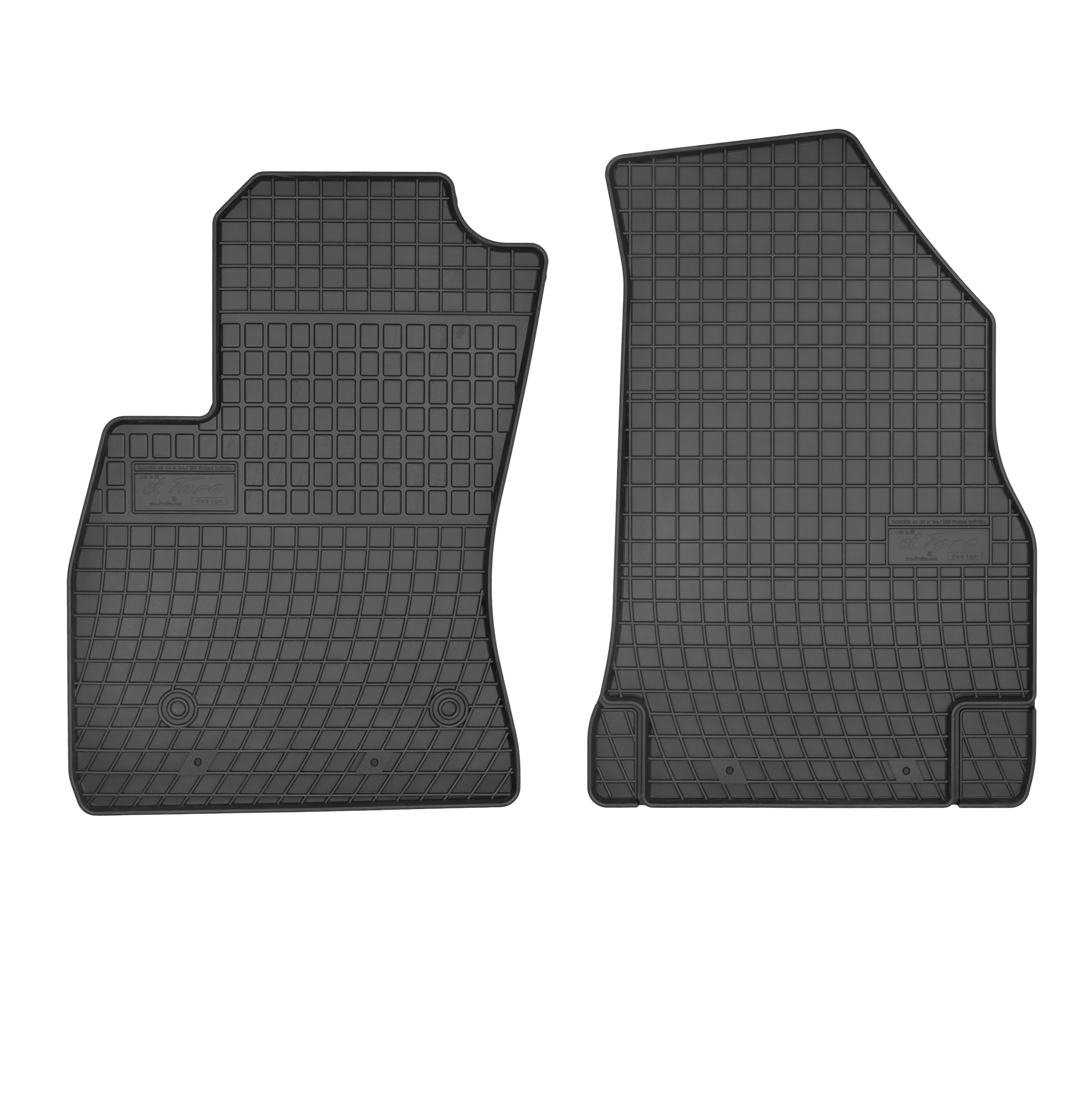 

Dywaniki gumowe ElToro do Fiat Doblo II 2010-2020