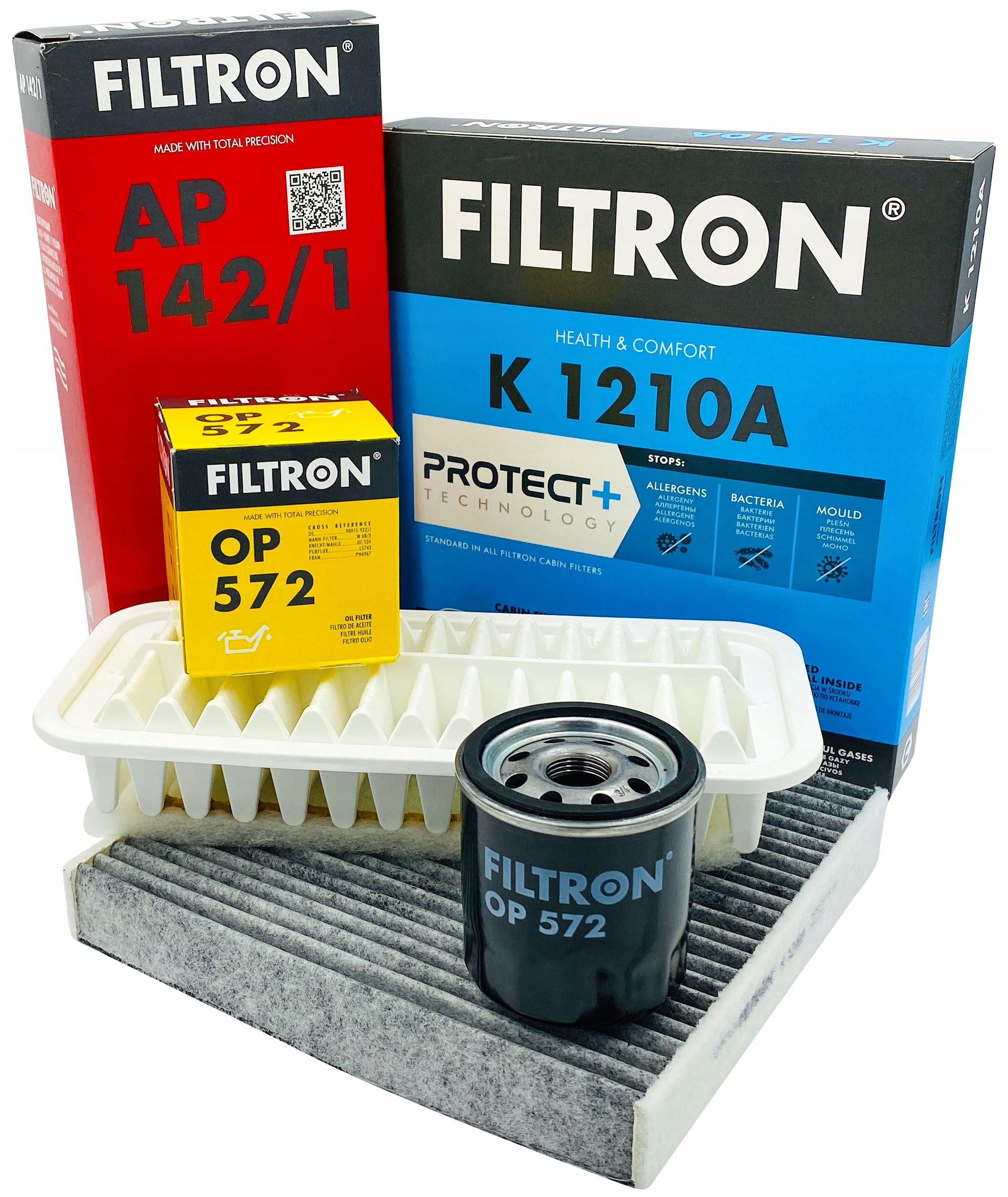 FILTRON ZESTAW FILTRÓW TOYOTA YARIS 2005-