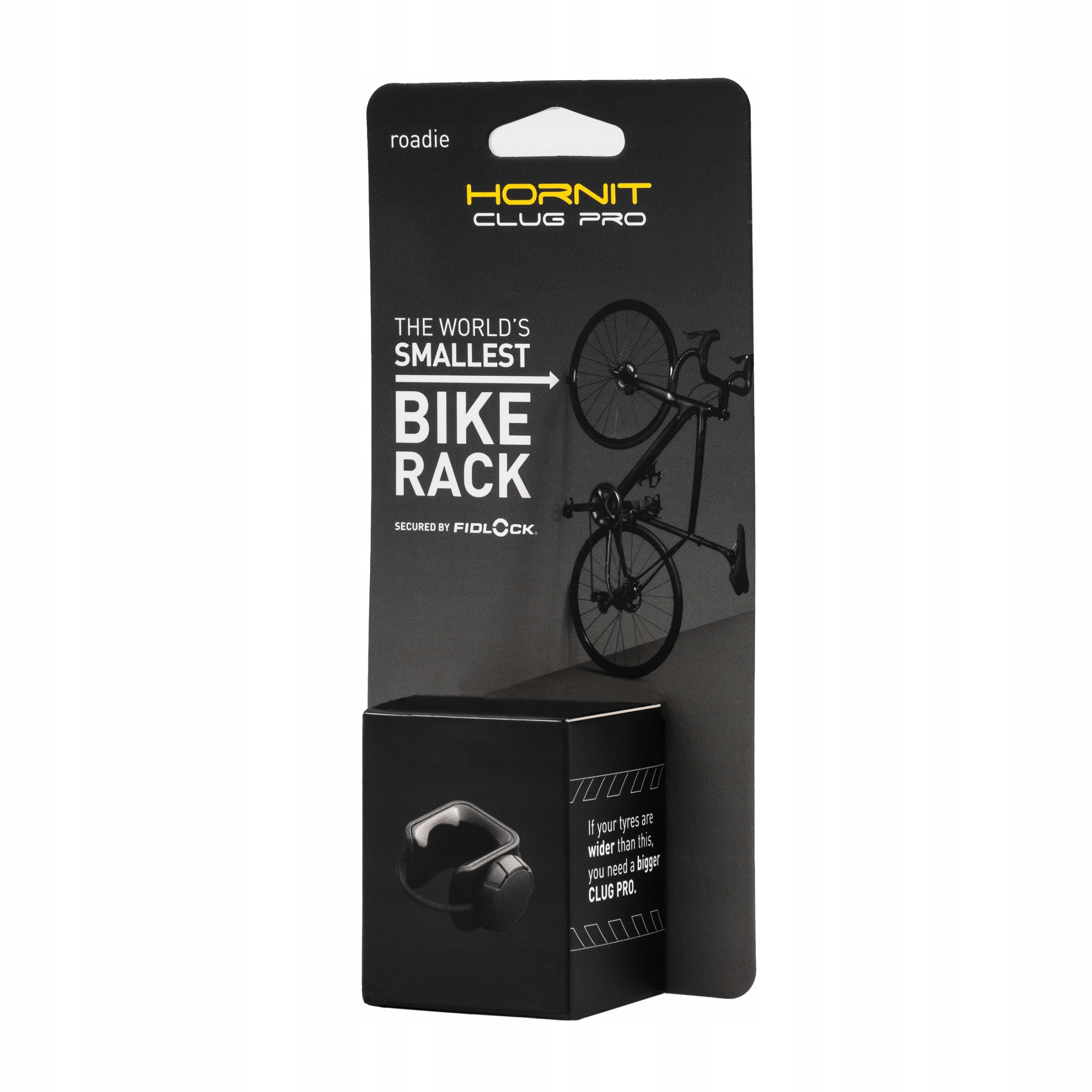 Uchwyt do roweru Hornit Clug Pro Roadie Black S 7761RCP 23mm-32mm