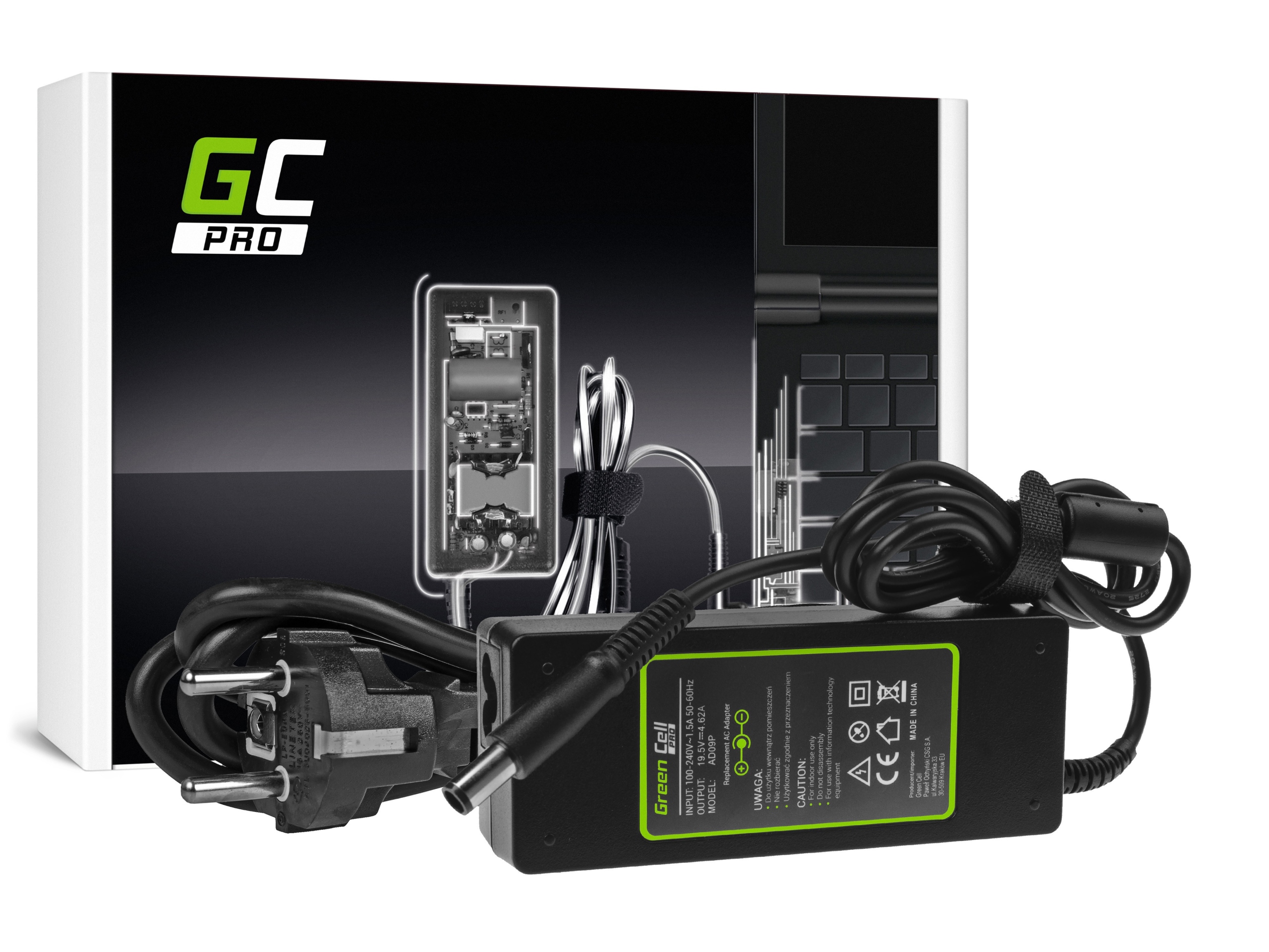 

Ładowarka do Dell 90W 19.5V 4.62A 7.4mm-5.0mm