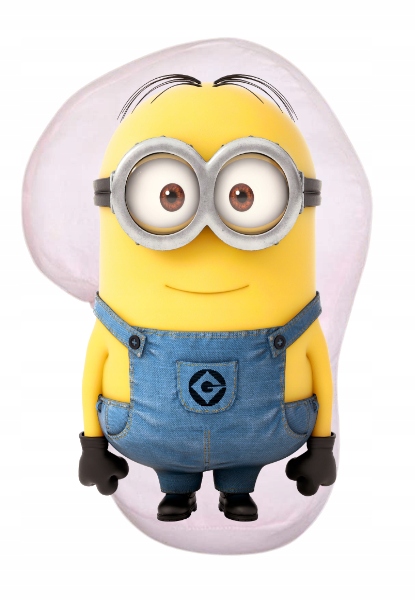 PODUSZKA PRZYTULANKA MINIONEK tył plusz minky
